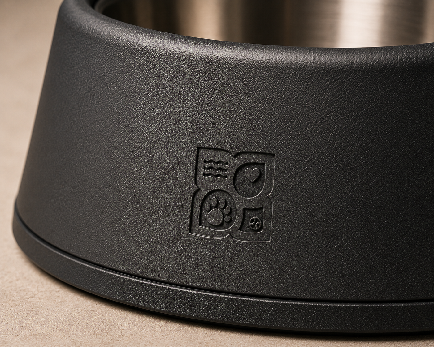 Modern Stainless Steel Pet Bowl – Durable Food & Water Bowl
